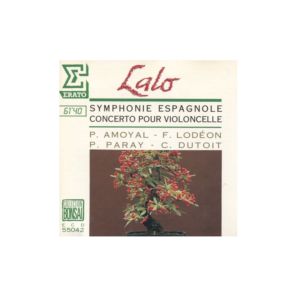 LALO - Paray - Symphonie espagnole op.21